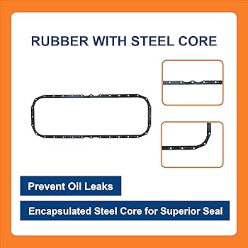 Amazon.com: BTS-4026684 Oil Pan Gasket, Compatible with